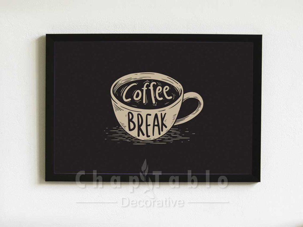 تابلو-کافی-شاپ-طرح-فنجان-قهوه