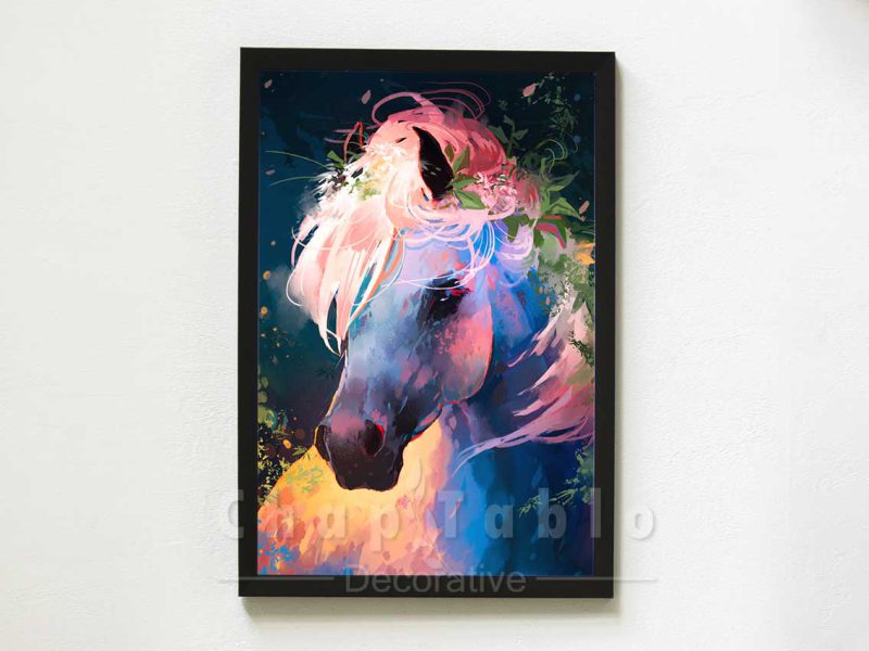 تابلو-دکوراتیو-نقاشی-اسب